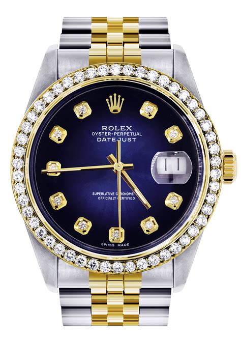 rolex with diamonds for men|rolex diamond bezel prices.